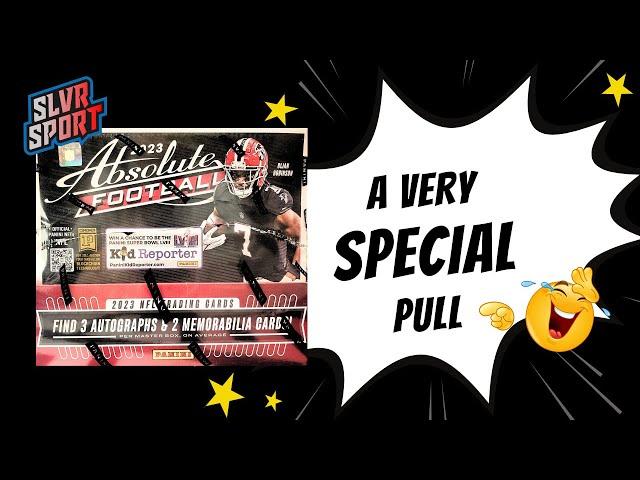  LOL  - 2023 Panini Absolute Football Hobby Box - $700+ for 5 Hits