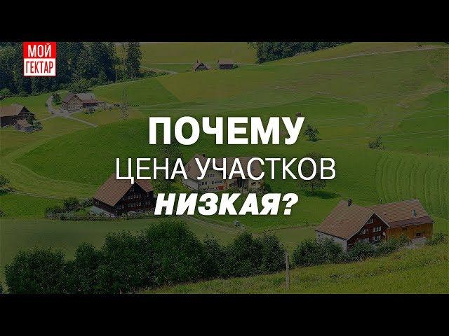 Проект "Мой гектар" - почему цена участков низкая?