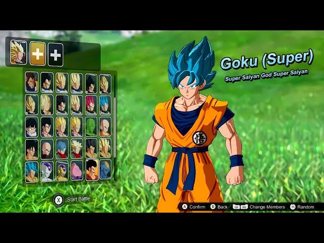 DRAGON BALL: Sparking! ZERO – All Characters, Transformations & Stages Gameplay (FULL ROSTER)