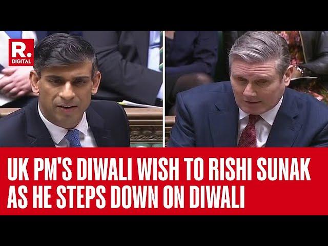 Rishi Sunak Steps Down As UK Opposition Leader on Diwali In UK Parliament | Latest News Updates