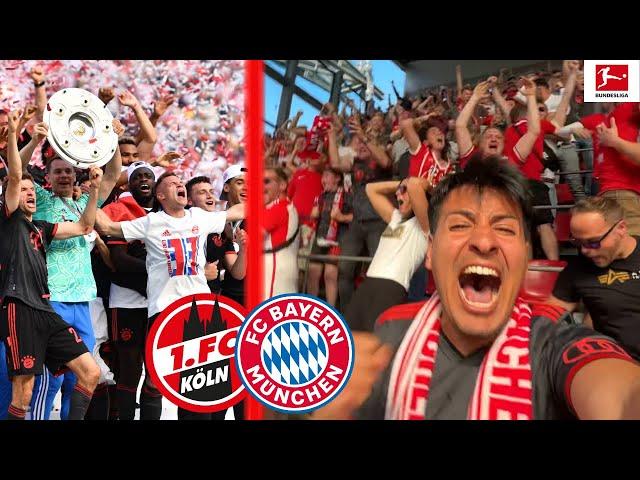 DEUTSCHER MEISTER 2023, DANKE MAINZ ️ | 1. FC Köln vs FC Bayern München XXL Stadionvlog | CedrikTV