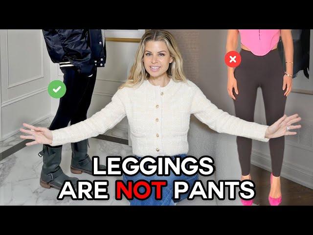 Leggings Are NOT Pants