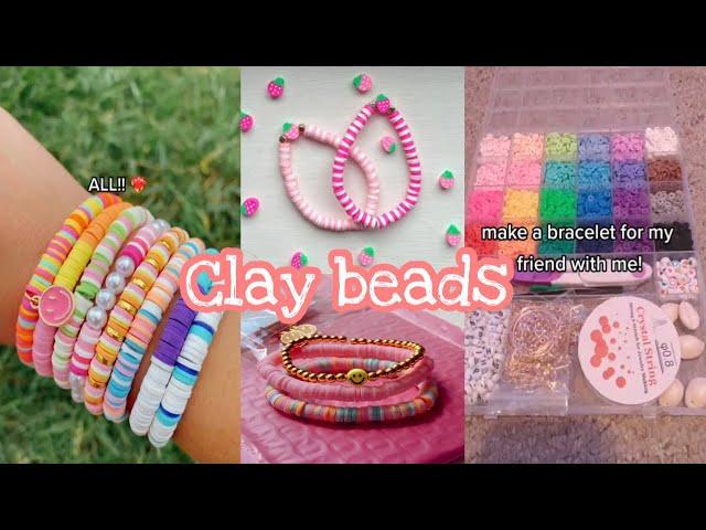 clay beads tiktok compilation! (+small business packing orders)