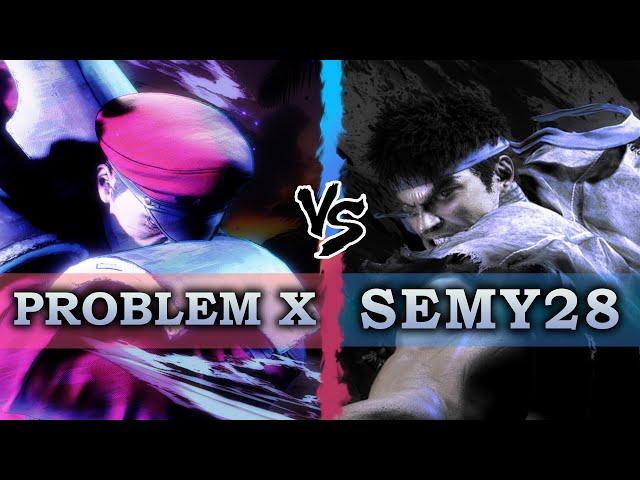 SF6 S2 ▰ M.Bison ( Problem X ) Vs. Ryu ( Semy28 ) 『 Street Fighter 6 』