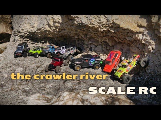 the crawler river. SCALE CRAWLER RC 1/10. SCX10III. trx4 . mauler. élément RC