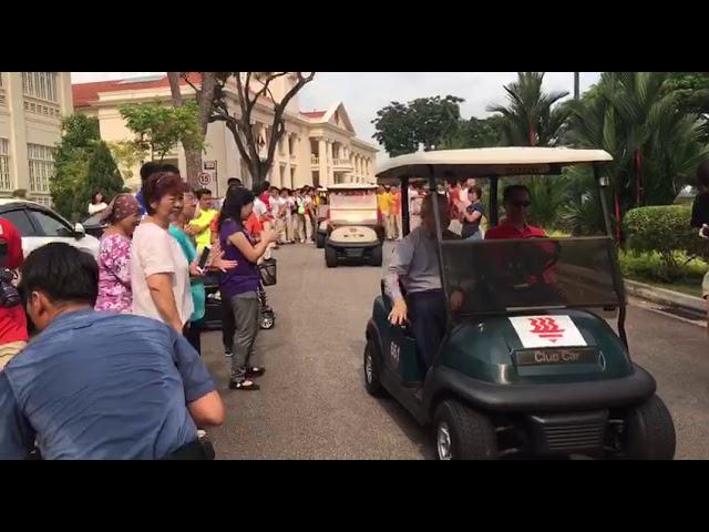 Hwa Chong Institution students, staff line up to bid farewell to outgoing principal Hon Chiew Weng