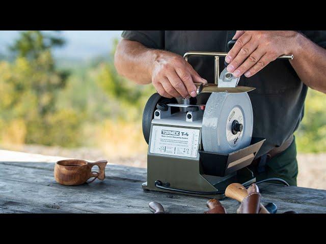 Tormek T-4 Bushcraft - Outdoor knife sharpening