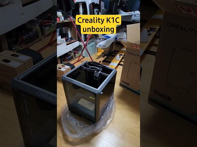 Creality K1C unboxing