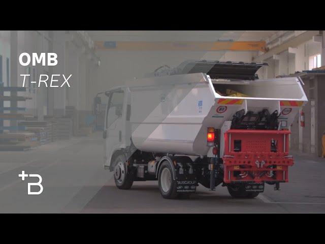 OMB: Sledge and compactor equipment - T-REX vehicle for waste collection