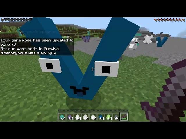 Alphabet Lore ADDON in Minecraft PE