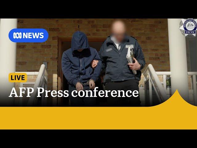 IN FULL: AFP speaking on Australian-led operation that dismantled global crime network | ABC NEWS