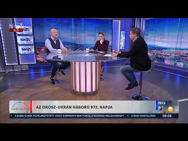 Háború Ukrajnában - Horváth József (2024-10-22) - HÍR TV