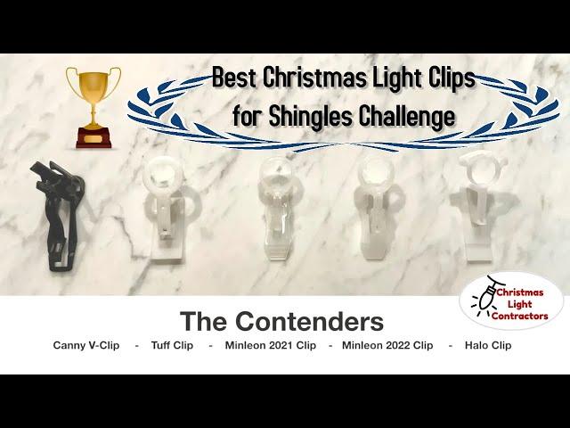 Best Christmas Light Clips for Shingles Challenge 2022