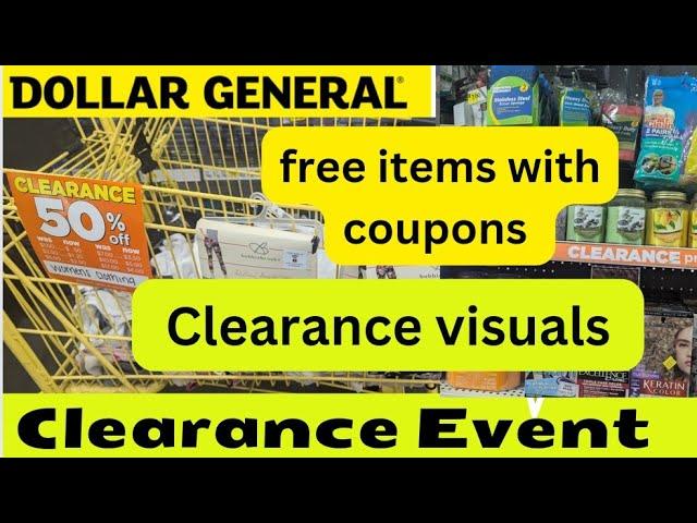 Dollar General Clearance Event Friday 8/30 through 9/2