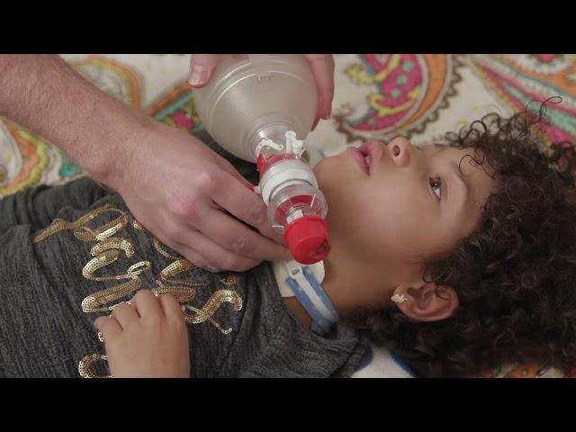 Bagging: Manually Ventilating a Child with a Tracheostomy