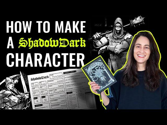 How To Make A Shadowdark RPG Character