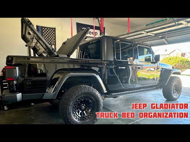 Jeep Gladiator Bed Set Up, Accessories, & Organization