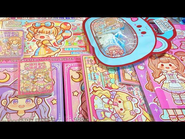 Unbox Telado kawaii sticker big haulASMR unboxing stickers journal 2