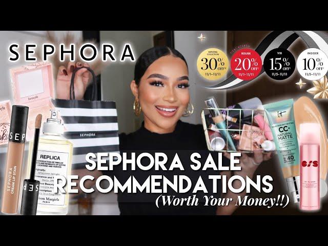 SEPHORA VIB SALE RECOMMENDATIONS HOLIDAY 2024  Makeup, Skin Care, Fragrance! WORTH YOUR MONEY!!