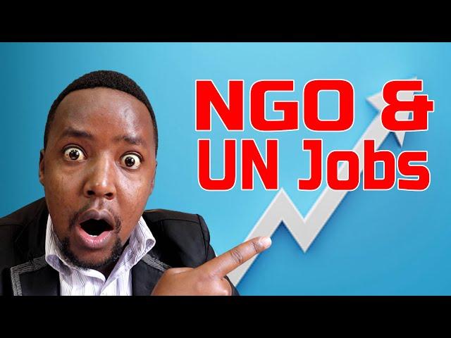 Get a job with the UN, NGOs and International Organizations