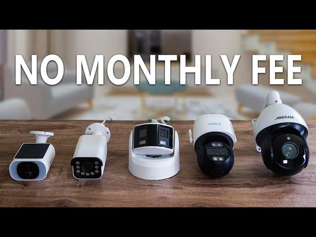 Best outdoor security cameras without a subscription fee under $200 in 2024