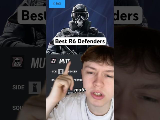 Top 3 R6 Defenders Y10S1! 