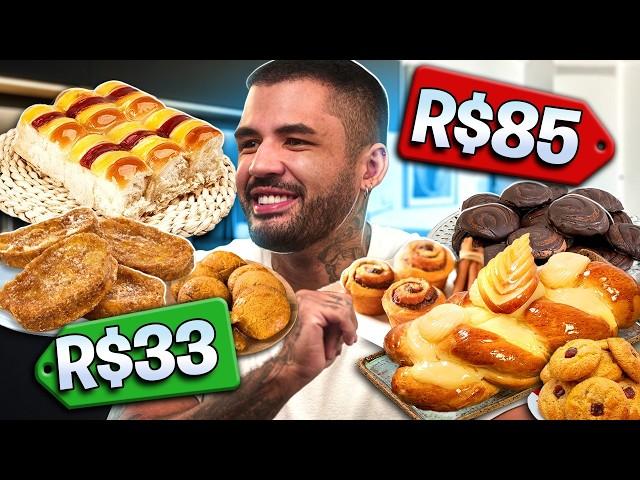 PADARIA GOURMET VS PADARIA RAIZ! VALE A PENA PAGAR R$85?