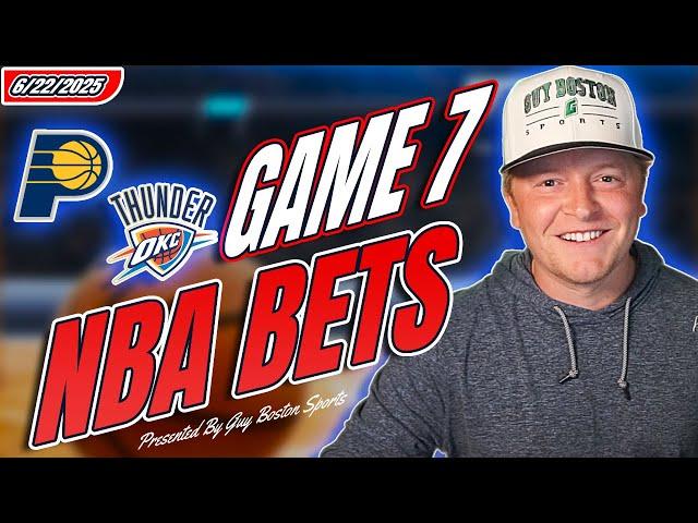 Thunder  vs Pacers Game 7 NBA Picks Today | FREE NBA Best Bets, Predictions, and Player Props!