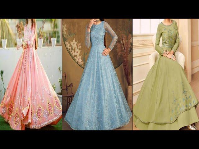 Latest Fancy Long Kurti Dress Designs With Full Sleeve| Fashion Style Corner