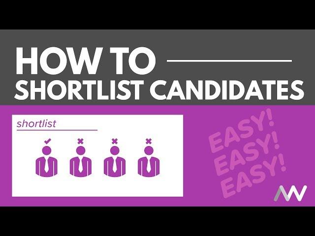 How to Shortlist Candidates for Interview