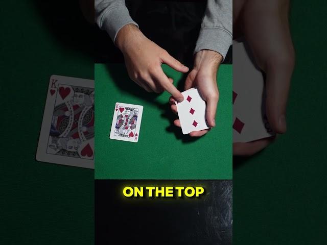 Can you follow the Ace of Spades? Don’t blink!