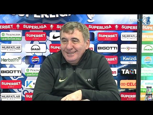 Managerul Gheorghe Hagi speră la un nou succes cu Oțelul