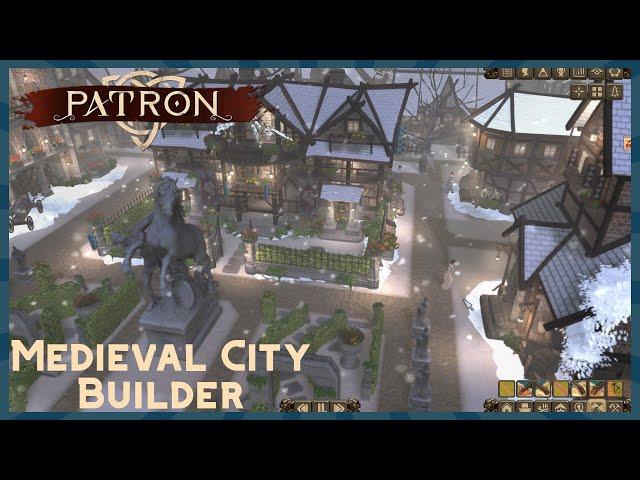 Patron New Medieval Survival City Builder | FREE Demo Part 1