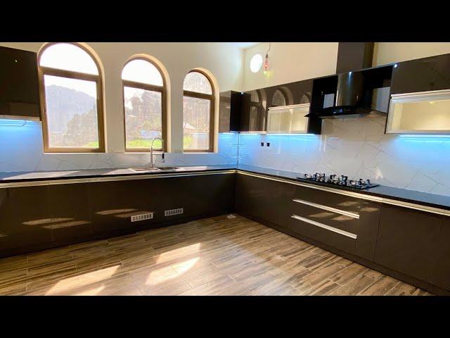 Modular kitchen design 2023 / Worktop,Cabinet  Complete Kitchen Organization/ ab interior