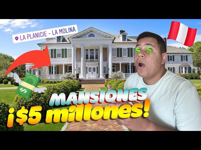 ASÍ VIVEN LOS MILLONARIOS DEL PERU   CASAS $ 5 MILLONES $ | #VenezolanoEnPerú