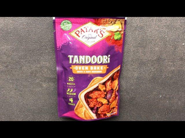 Pataks ~TANDOORI OVEN BAKE MARINADE~ || £1-£1.50 || Various Outlets || Taste Test