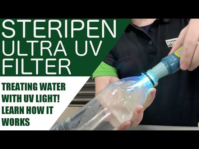 Steripen Ultra UV Water Purifier Demonstration & Review