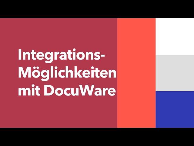 Perfektes Zusammenspiel – DocuWare in Fremdanwendungen integrieren