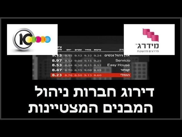 תחקיר חברות ניהול המבנים בישראל בשיתוף מידרג וערוץ 10