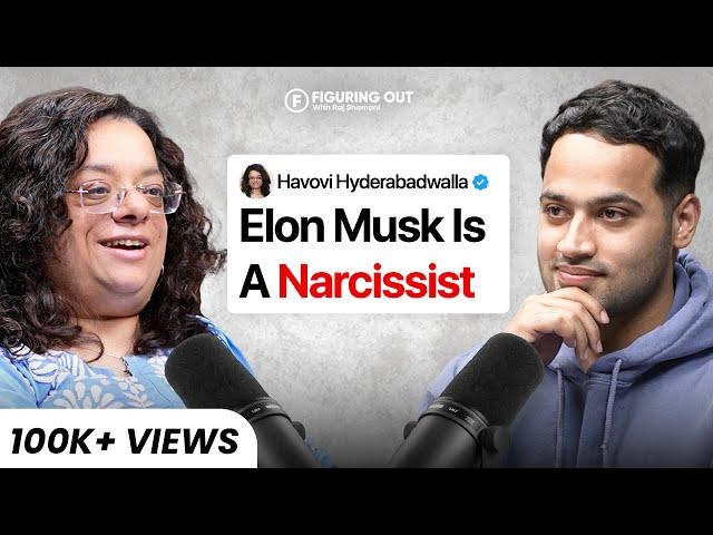 Narcissism,Toxic Relationship, Manipulation, Therapy & Elon Musk - Havovi H. | FO290 Raj Shamani