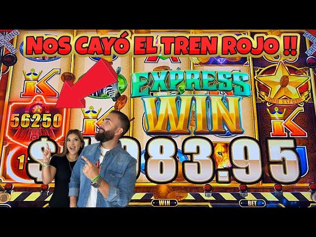  CAYÓ EL TREN ROJO ! LA UNICA MANERA DE GANAR EL GRAND ES CON ESTE TREN ! EXPRESS WIN EN 50 LIONS