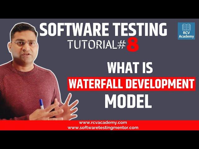 Software Testing Tutorial #8 - Waterfall Model in Software Engineering