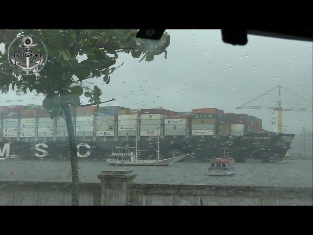 LARGE SHIPS UNDER BAD WEATHER, BRAZILIAN PORTS SHIPSPOTTING #222