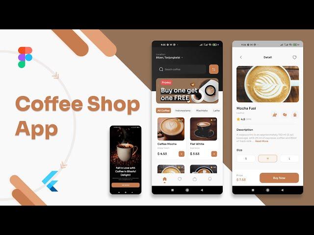 Coffee Shop App - Flutter UI