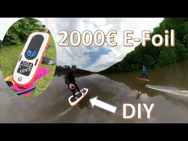 DIY 2000€ E-Foil Build Electric Surfboard Hydrofoil