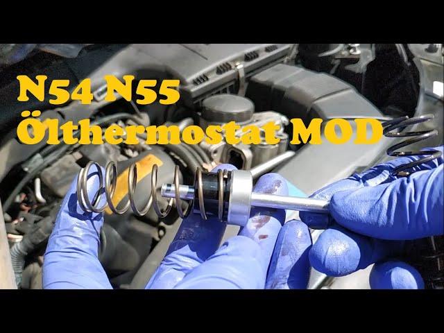 BMW 335i N54 N55 UPGRADE ÖLTHERMOSTAT + TEST VORHER / NACHHER DIY OIL THERMOSTAT BYPASS