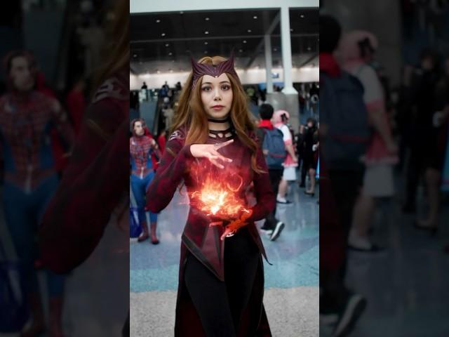 Magical Wanda Maximoff Scarlet Witch cosplay | Agatha All Along #cosplay #wandamaximoff #wanda