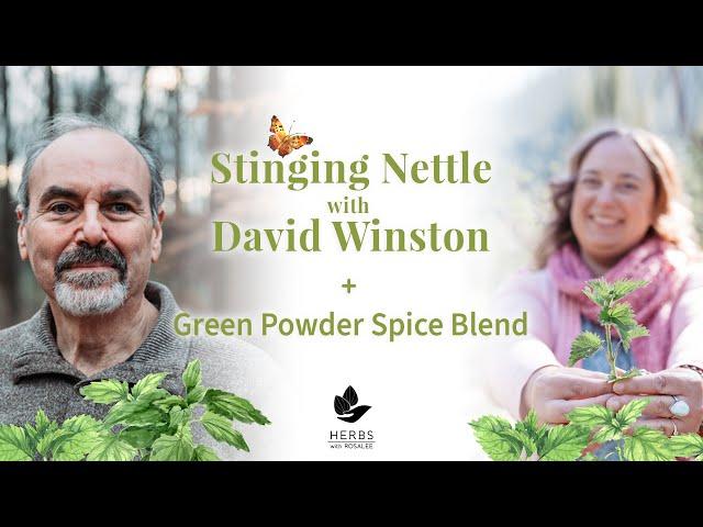 Stinging Nettle with David Winston + Green Powder Spice Blend