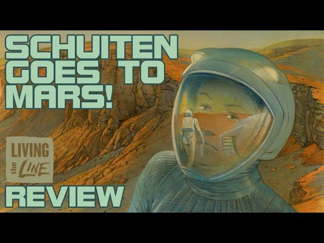 François Schuiten & Sylvain Tesson - MARS TRAVEL BOOK - Review