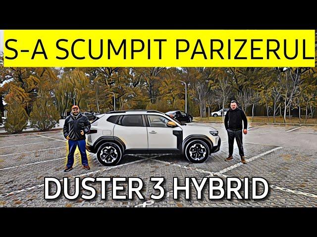 Dacia Duster 3 hibrid - $-a $cumpit parizerul